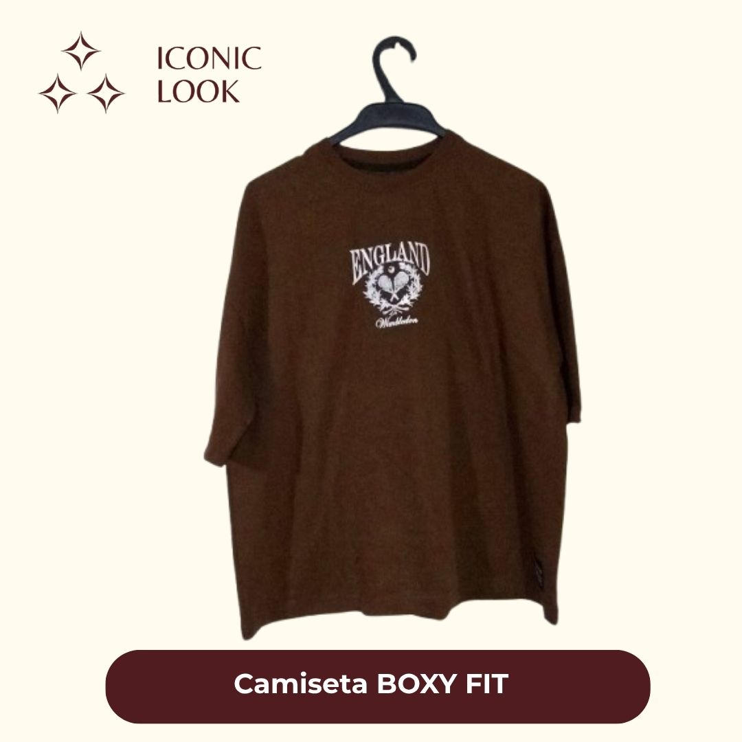 Camiseta Boxy Fit England