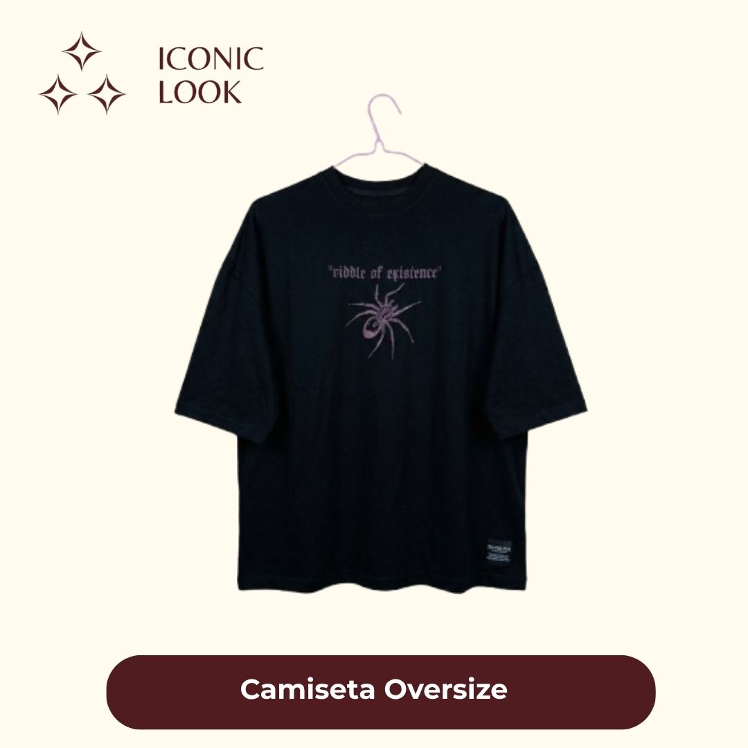 Camiseta Oversize Spiderman