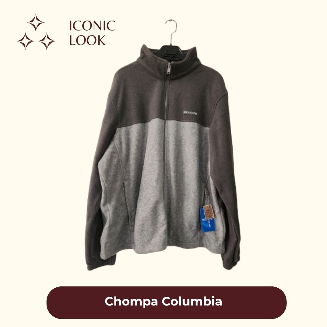 Chaqueta de Lana Color Block Columbia