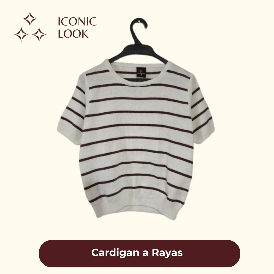 Cardigan Manga Corta
